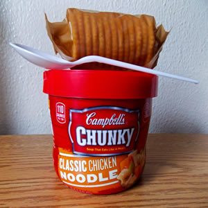 soup & crackers
