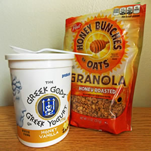 yogurt & granola