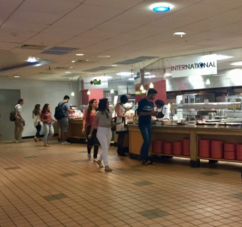 Be sure to get to know the dining options on your campus.