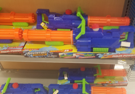 Adventure Force water guns blast up to 25 ft.