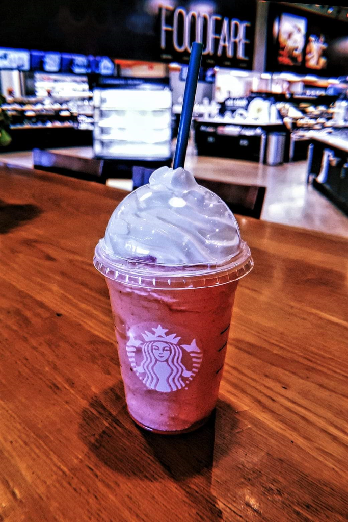 The Pink Starburst Frappuccino.