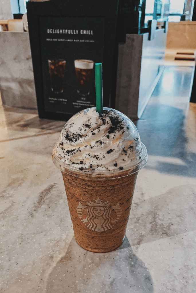 The Oreo Frappuccino.
