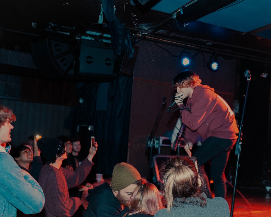 Tytel performing on stage. Photo Provided by Brendan Tytel.