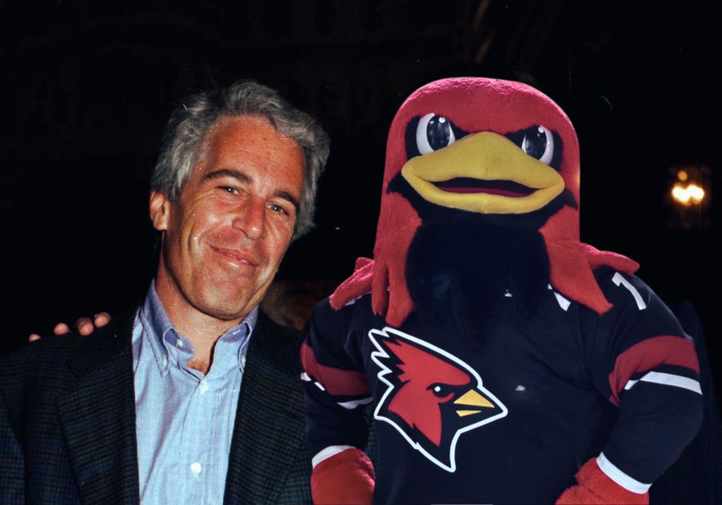 Image of Burghy with Epstein.